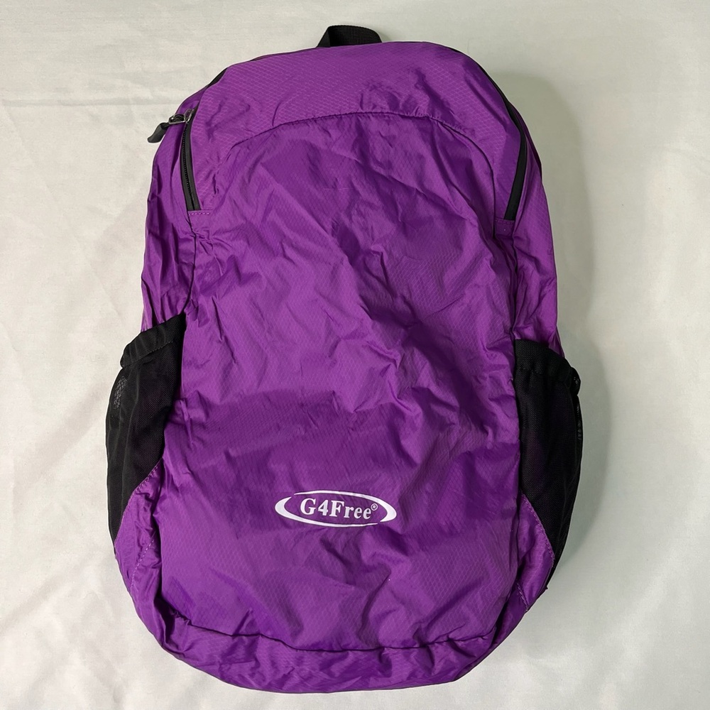 G4Free Lightweight Packable Backpack- Hiking -Purple